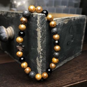 Wood Bead Bracelet WD002